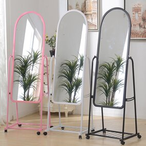 Floor Mirror Factory - Modern Wheel Standing Mirror