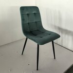 Dining Chair Manufacturer - Velvet Metal Frame Chair