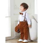 Baby Boy Suit Factory - Cotton Single Breasted Blazers Wedding Set