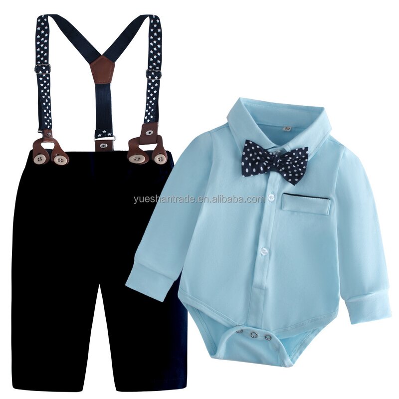 Baby Boy Suit Factory - Cotton Single Breasted Blazers Wedding Set