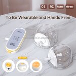 Electric Breast Pump Factory - 210ML Rechargeable Wearable Pump