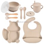 Baby Feeding Set Factory - 100% Food Grade BPA Free Silicone Set