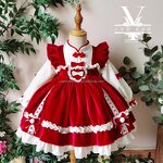Princess Dress Factory - Kids Vintage Christmas Party Frock