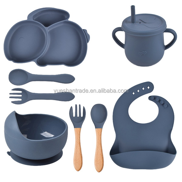 Baby Dining Set Factory - Custom Silicone BPA Free Feeding Set