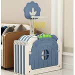 Indoor Playpen Factory - Foldable Plastic Play Yard with Swing