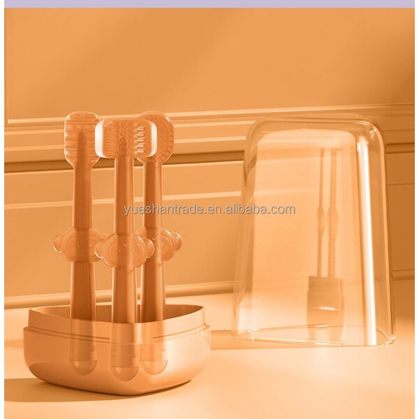 Infant Toothbrush Set Factory - OEM ODM 3D Soft Bristle Set