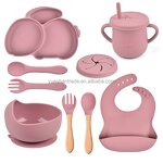 Baby Dining Set Factory - Custom Silicone BPA Free Feeding Set