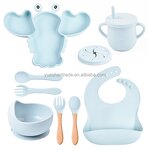 Baby Dining Set Factory - Silicone Suction Plate Cutlery Set