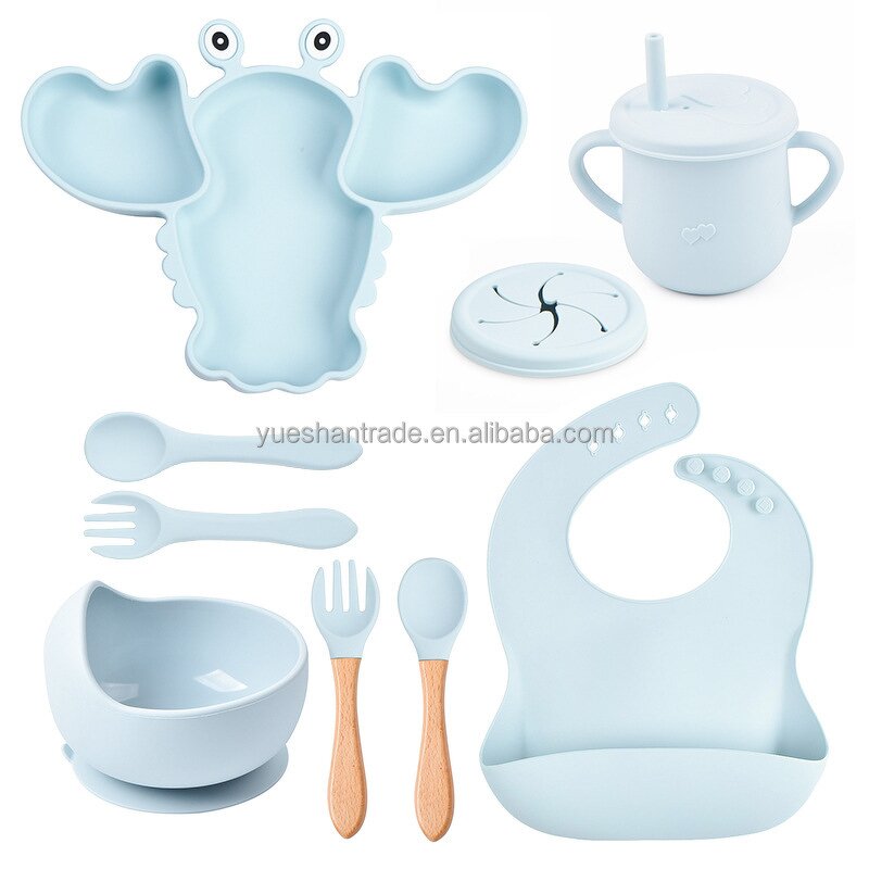 Baby Dining Set Factory - Silicone Suction Plate Cutlery Set
