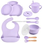 Baby Dining Set Factory - ODM Custom BPA-Free Suction Bowl Set