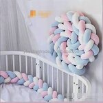 Baby Crib Bumper Factory - Wholesale 3-Strand Knotted Braided Bumper