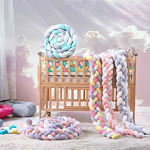 Baby Crib Bumper Factory - Wholesale 3-Strand Knotted Braided Bumper