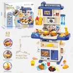 Kitchen Toys Set Factory - 43PCS Mini Cooking Sink Spray Game