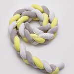 Baby Crib Bumper Factory - Wholesale 3-Strand Knotted Braided Bumper
