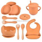 Baby Dining Set Factory - Custom Silicone BPA Free Feeding Set