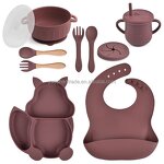 Baby Feeding Set Factory - 100% Food Grade BPA Free Silicone Set