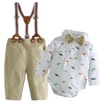 Baby Boy Suit Factory - Cotton Single Breasted Blazers Wedding Set