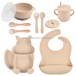 Baby Feeding Set Factory - 100% Food Grade BPA Free Silicone Set