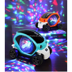 Electric Car Toy Factory - 3D Light Rotating Colorful Music Car