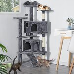 Cat Tree Tower Factory - 54in Condo Furniture Scratch Post