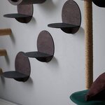 Pet Furniture Factory - Wooden Wall Mounted Climbing Steps