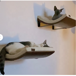 Cat Wall Shelf Factory - New Curved Wave Cat Wall Shelf
