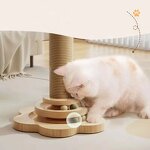 Cat Scratching Post Factory - Wholesale Sisal Post with Hanging Ball