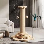 Cat Scratching Post Factory - Wholesale Sisal Post with Hanging Ball