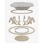 Pet Bed Factory - Custom Luxury Wooden Hanging 4 Season Bed