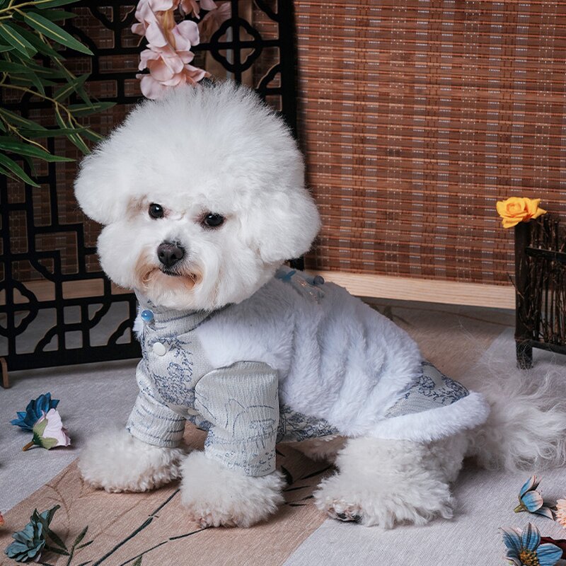 Pet Clothes Factory - Wholesale Chinese Style Plush Jacket