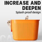 Cat Litter Box Factory - Latest Design Extra Large Open Structure