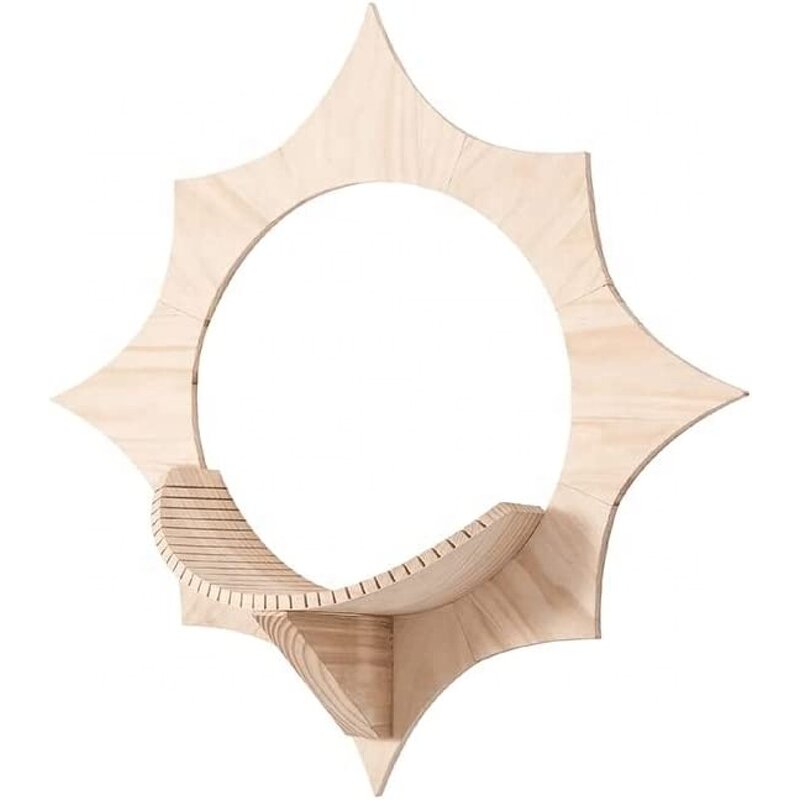 Cat Wall Furniture Factory - DIY Wall Mounted Solid Wood Platform