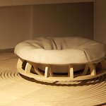 Pet Bed Factory - Custom Luxury Wooden Hanging 4 Season Bed