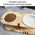 Raised Cat Bowls Factory - Fashion 1-6 Elevated Ceramic Feeder Set