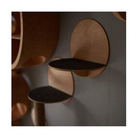 Pet Furniture Factory - Wooden Wall Mounted Climbing Steps