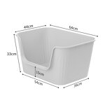 Cat Litter Box Factory - 2024 Modern 100L Extra Large Easy Clean