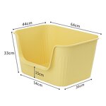 Cat Litter Box Factory - 2024 Modern 100L Extra Large Easy Clean