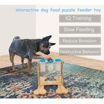 Dog Puzzles Toy Factory - Wooden Treat Dispenser Mental Stimulation