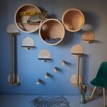 Pet Furniture Factory - Wooden Wall Mounted Climbing Steps