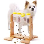 Dog Puzzles Toy Factory - Wooden Treat Dispenser Mental Stimulation