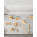 Pet Furniture Factory - Solid Wood Wall Shelves Climbing Rack