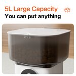 Automatic Pet Feeder Factory - 5L Microchip Cat Feeder with Camera