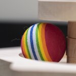 Cat Toys Factory - OEM ODM Wooden Chasing Ball Tracks Toy