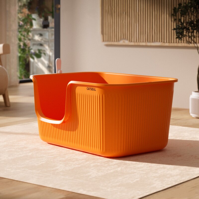 Cat Litter Box Factory - Latest Design Extra Large Open Structure