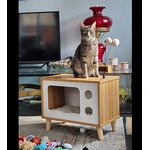 Cat Bed Factory - OEM ODM Rectangular Bedside Table Cat Bed