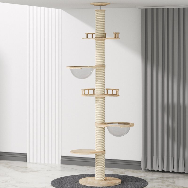 Cat Tree Tower Factory - Long Lasting Cork Solid Wood Climbing