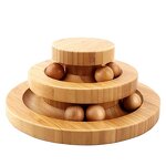 Cat Toy Tower Factory - ECO-Friendly Bamboo Interactive Track