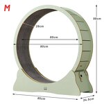 Cat Wheel Factory - Solid Wood Silent Pet Treadmill Toy