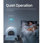 Automatic Cat Litter Box Factory - Smart Self Cleaning 65L App Control