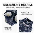 Dog Clothing Factory - Chinese Knot Cotton Jacket with Buckle